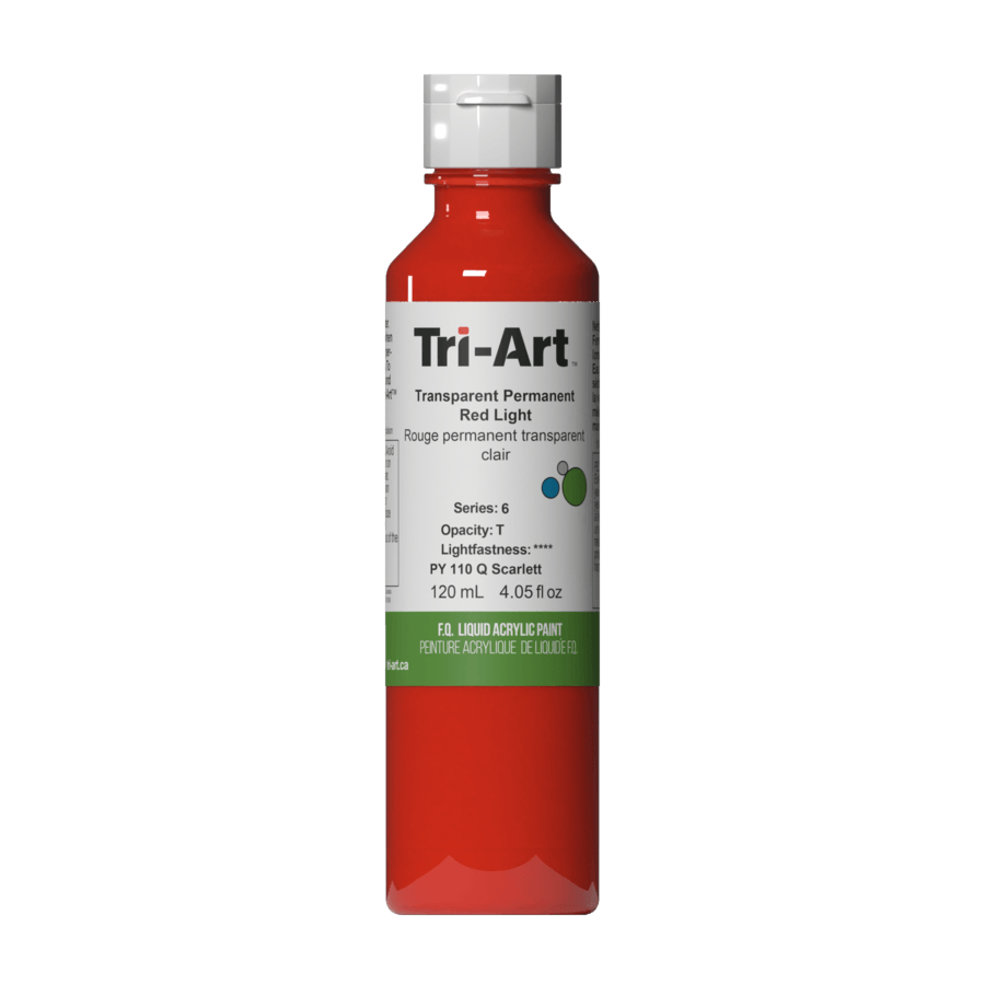 Tri-Art Liquids - Transparent Permanent Red Light 