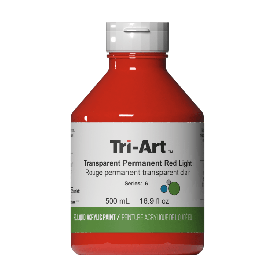Tri-Art Liquids - Transparent Permanent Red Light 