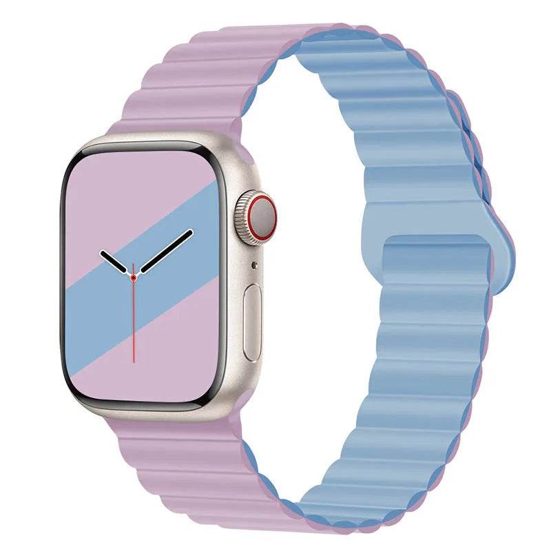 Band Silicone Magnetic Watch Strap 