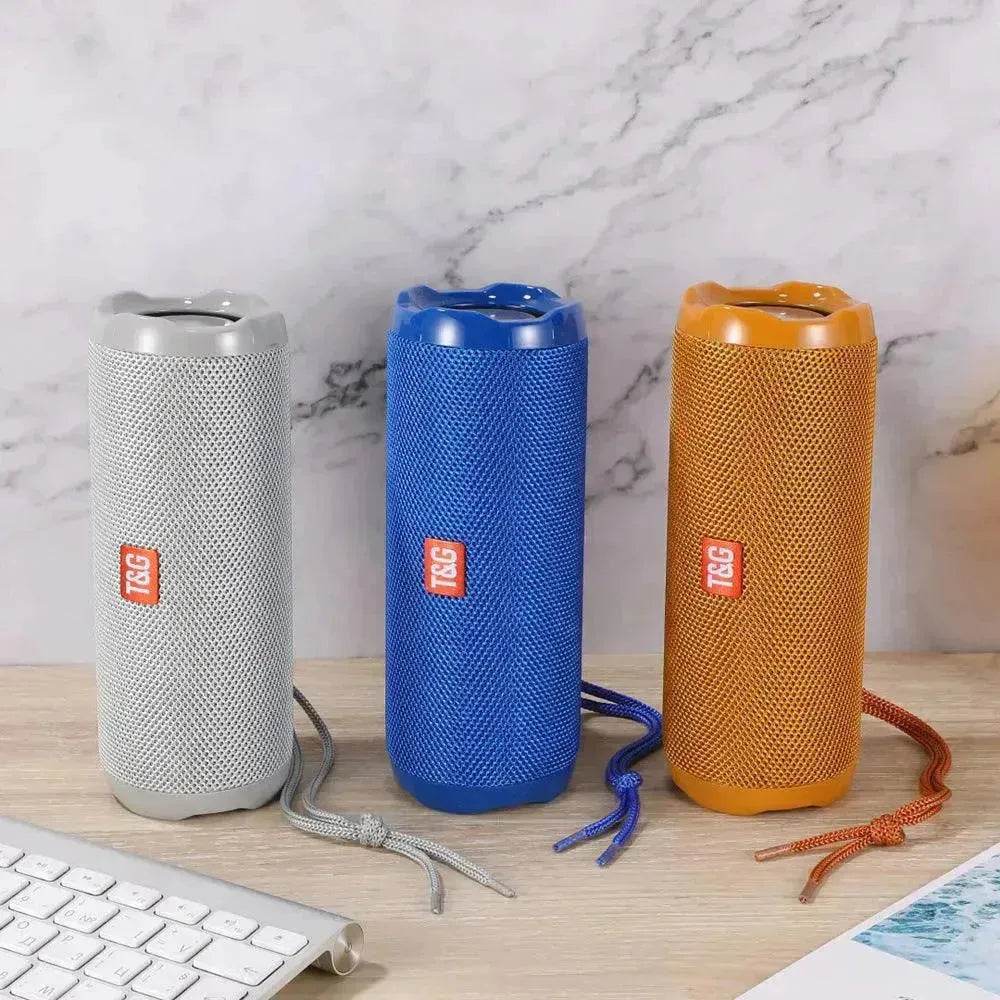 Fabric Portable Creative With Card Holder Wireless Bluetooth Speaker 