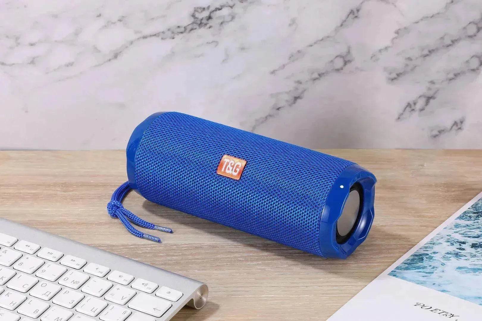 Fabric Portable Creative With Card Holder Wireless Bluetooth Speaker 