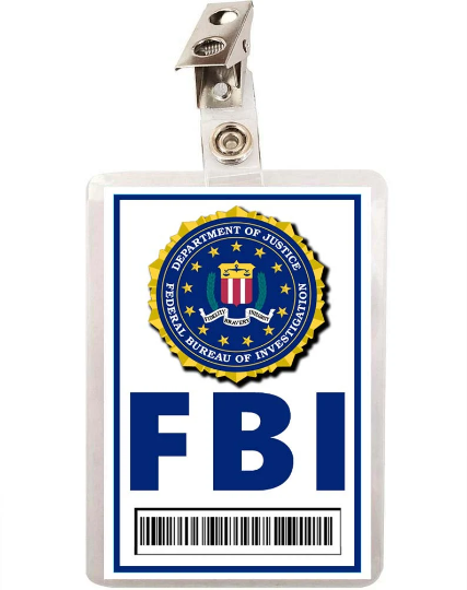 FBI ID Badge 