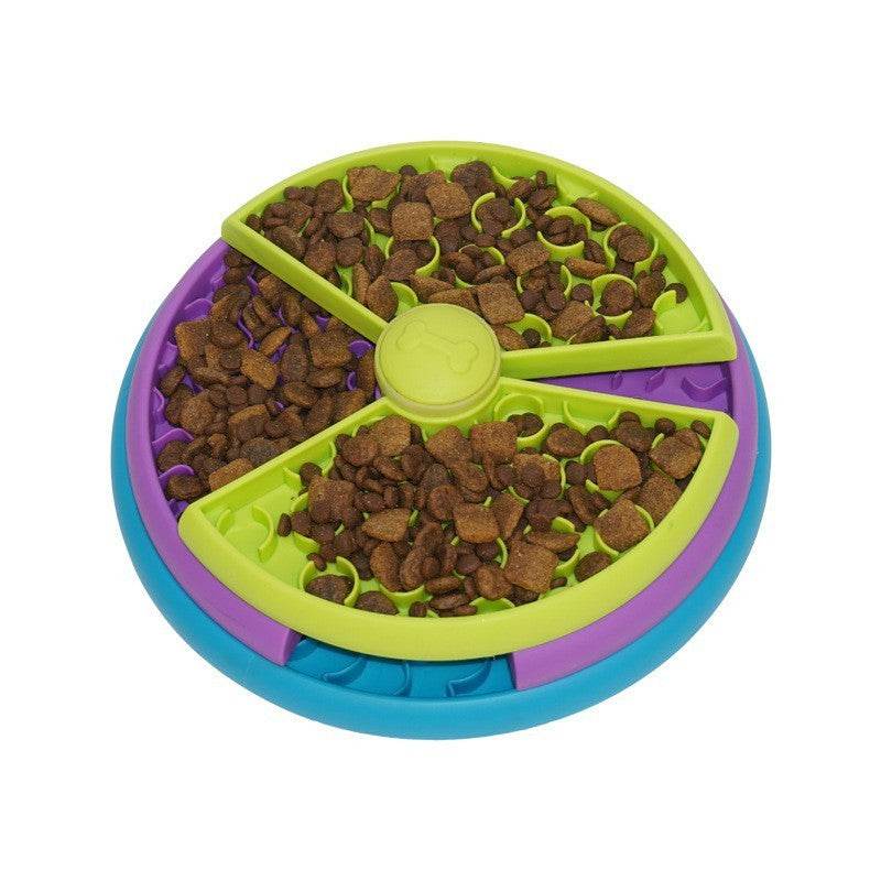 3 Layer Pet Dog Slow Feeder Bowl Anti Choking Puzzle feeder for Dog 
