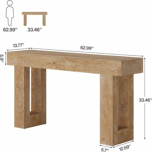 Long Console Table Living Room Table 