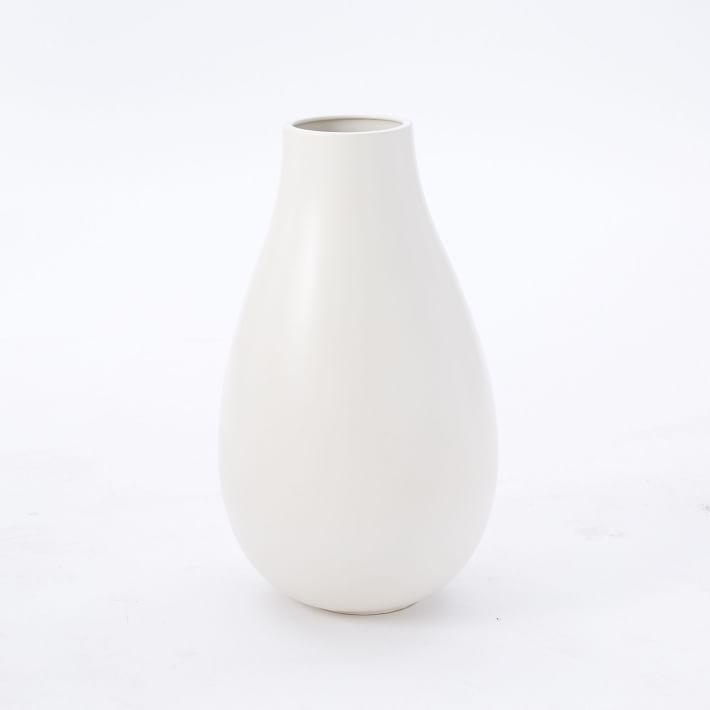 Oversized White Vase Collection 