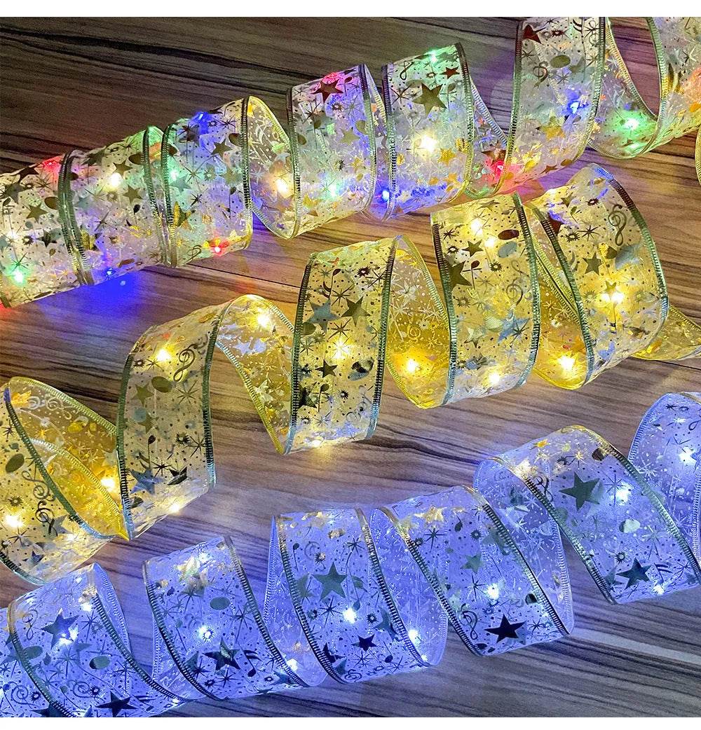 LED Christmas Silk Light Christmas Tree Holiday Decorative Light String 