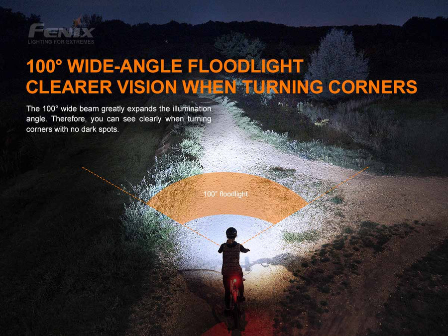 Fenix BC26R Rechargeable Bike Light + BC05R V2.0 COMBO PACK
