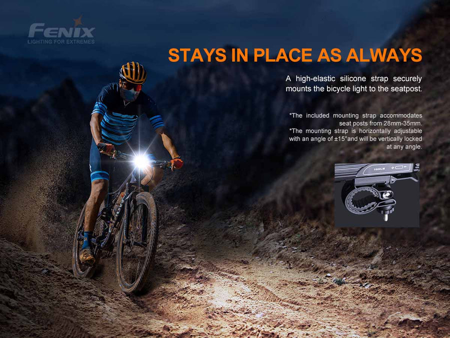 Fenix BC26R Rechargeable Bike Light + BC05R V2.0 COMBO PACK