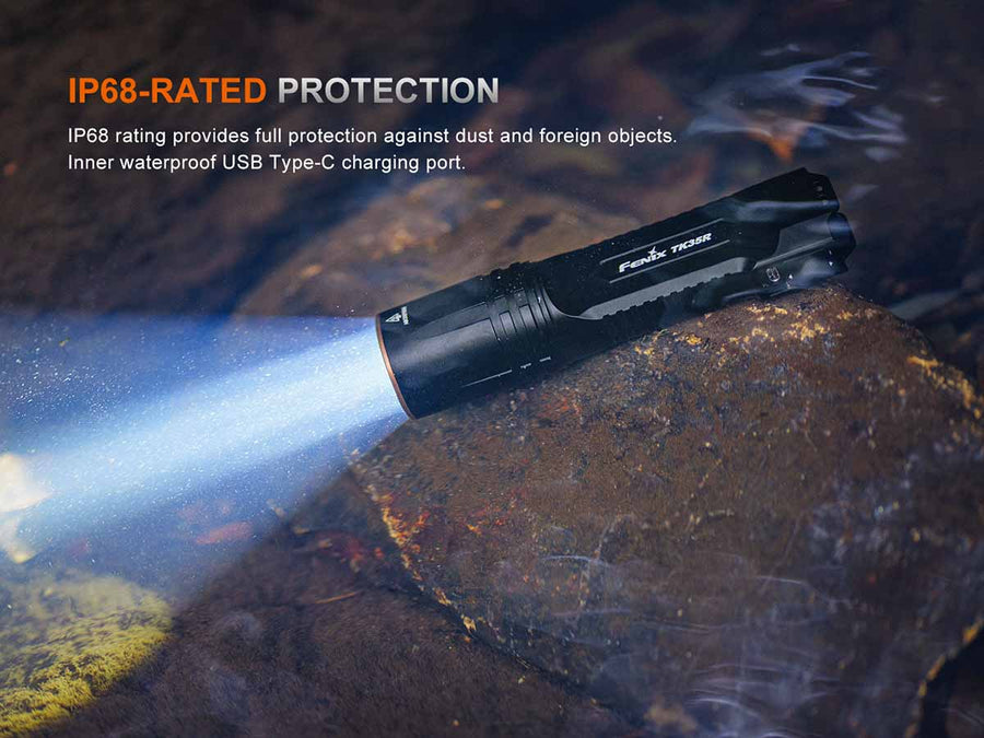 Fenix TK35R Red Rechargeable Flashlight Limited Edition