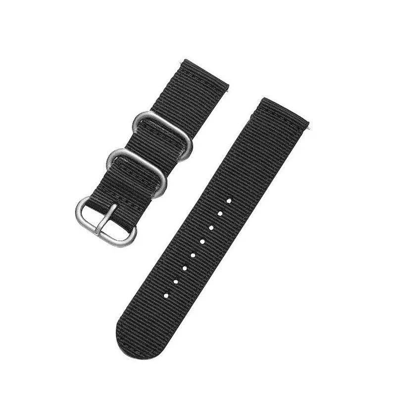 Suitable For Quick Release Watchband Gear S3 S2 Thickened Nylon Canvas Watch Strap 