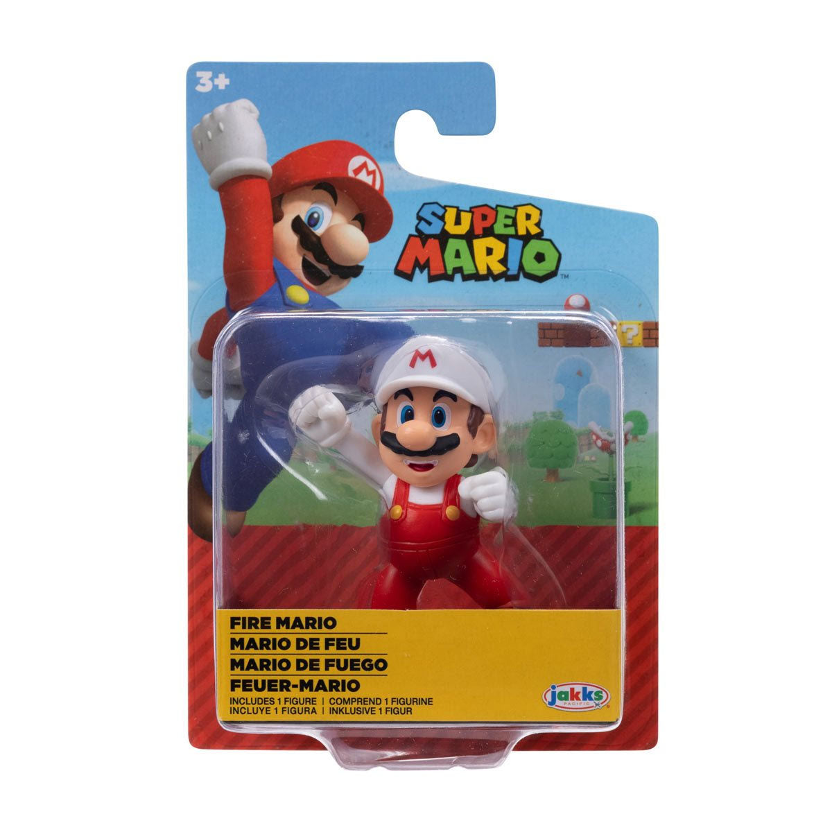Nintendo Super Mario 2.5 inch Action Figure - Fire Mario 