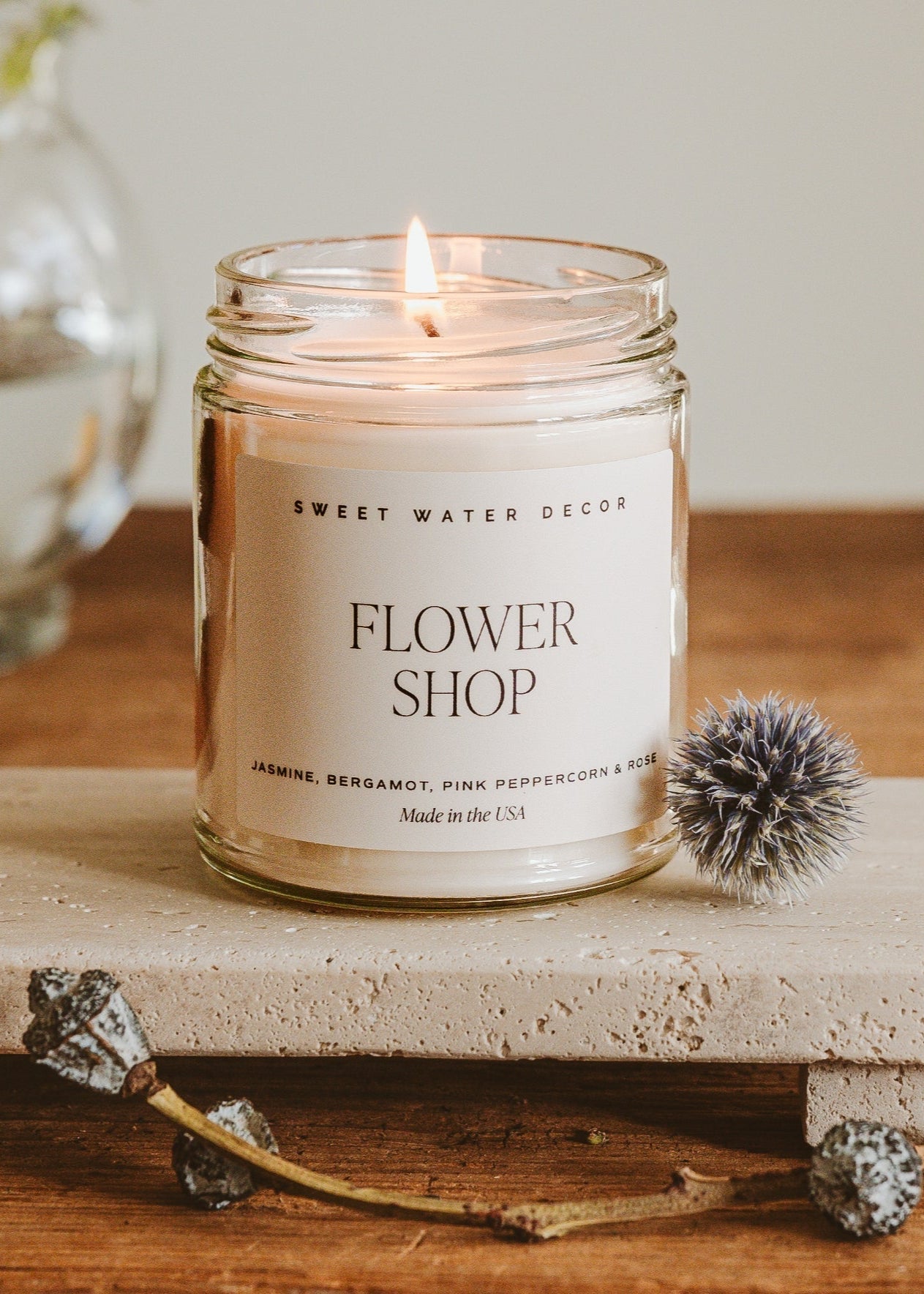 Flower Shop Candle 