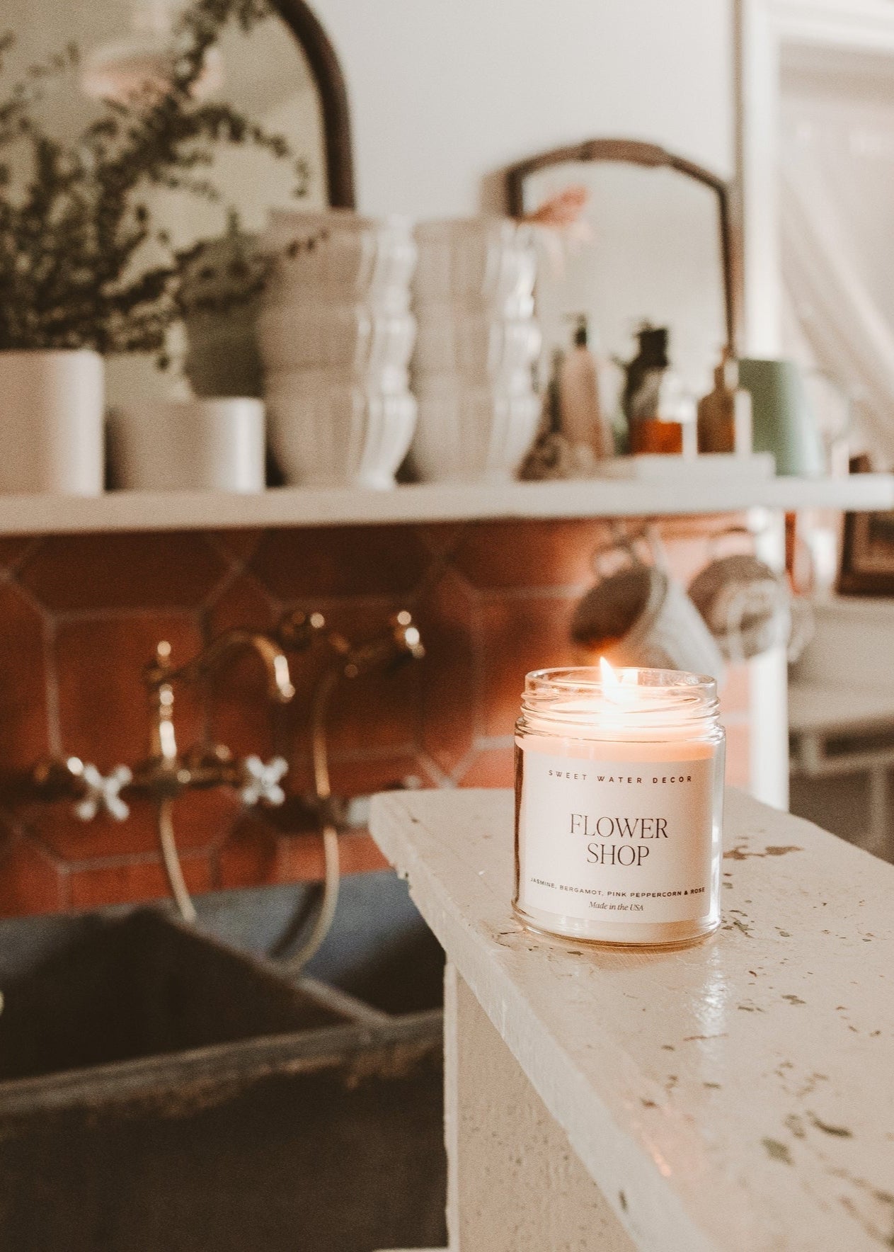 Flower Shop Candle 
