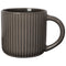 Shadow Fluted Mug – 22 oz Stoneware, Modern Fluted Design, Microwave & Dishwasher Safe, Perfect for Coffee & Tea