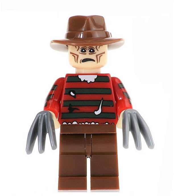 Minifigure - Nightmare on Elm St. - Freddy Krueger 