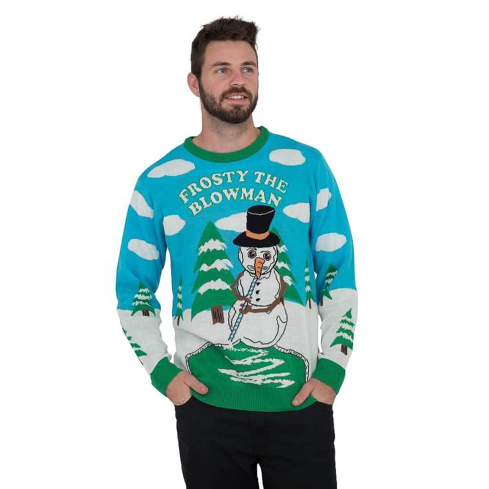 Frosty The Blowman Snowman  Sweater 