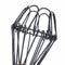 Water Lily Shape Black Colour Easy Fit Pendant Light Shade Metal Wire Cage~1535