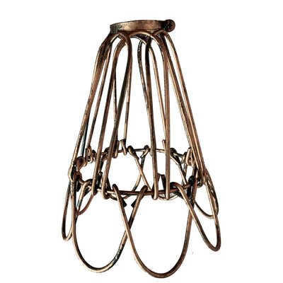 Industrial Water Lily Shape Metal Wire Cage Lampshade~1536 