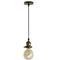 Vintage Industrial Metal Pendant Lamp Holder~1542
