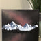 Crimson Original Acrylic Painting on Gallery Canvas 10