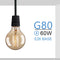 E26 G80 60W Dimmable Bulb~1050