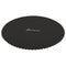 Soozier Trampoline Jumping Mat Replacement with Spring Tool 42 V-Hooks for 8ft Round Trampolines Black