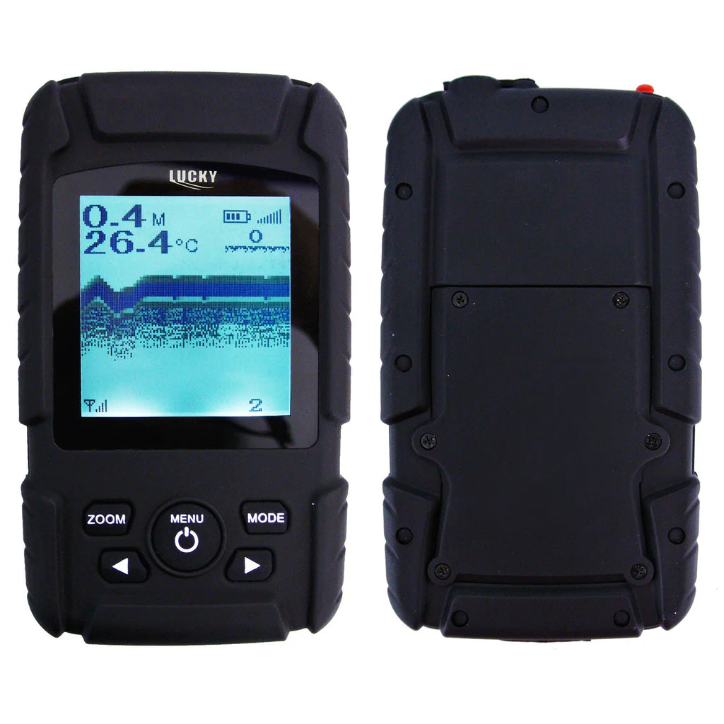 FF-718LI 2-in-1 Wired & Wireless Rechargeable Fish Finder, 328 ft Wired Depth, 131 ft Wireless Depth, Color LCD Display