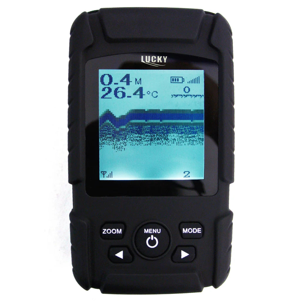 FF-718LI 2-in-1 Wired & Wireless Rechargeable Fish Finder, 328 ft Wired Depth, 131 ft Wireless Depth, Color LCD Display