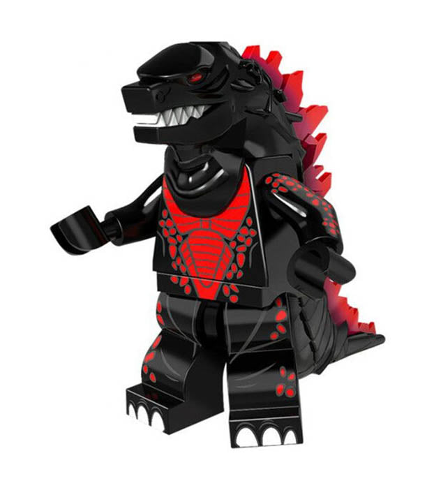 Minifigure - Godzilla Black 