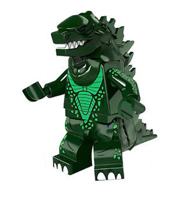 Minifigure - Godzilla Green 