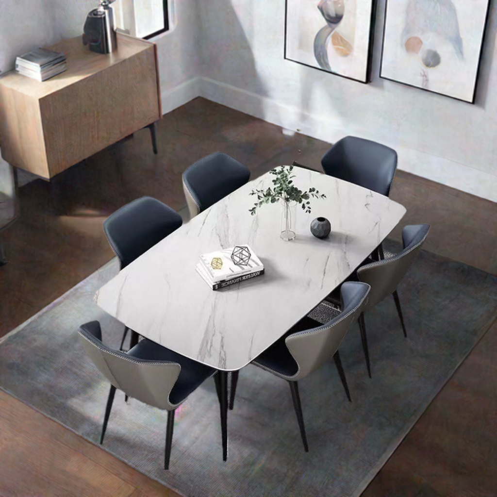 7 PC DINING TABLE SET 