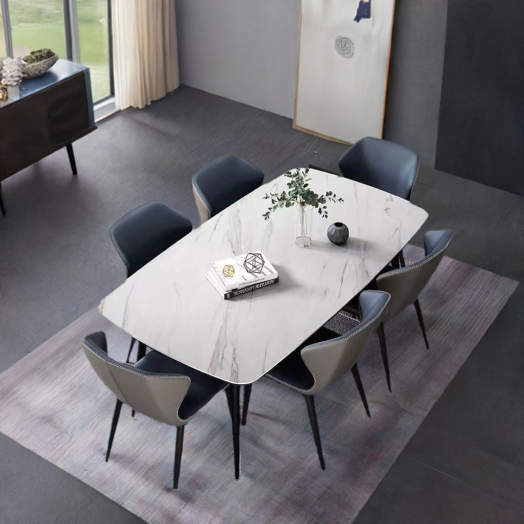 7 PC DINING TABLE SET 