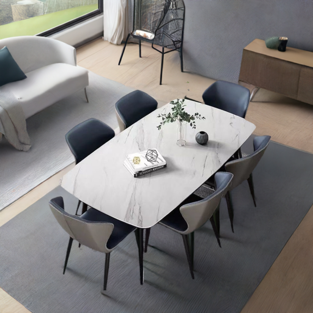 7 PC DINING TABLE SET 