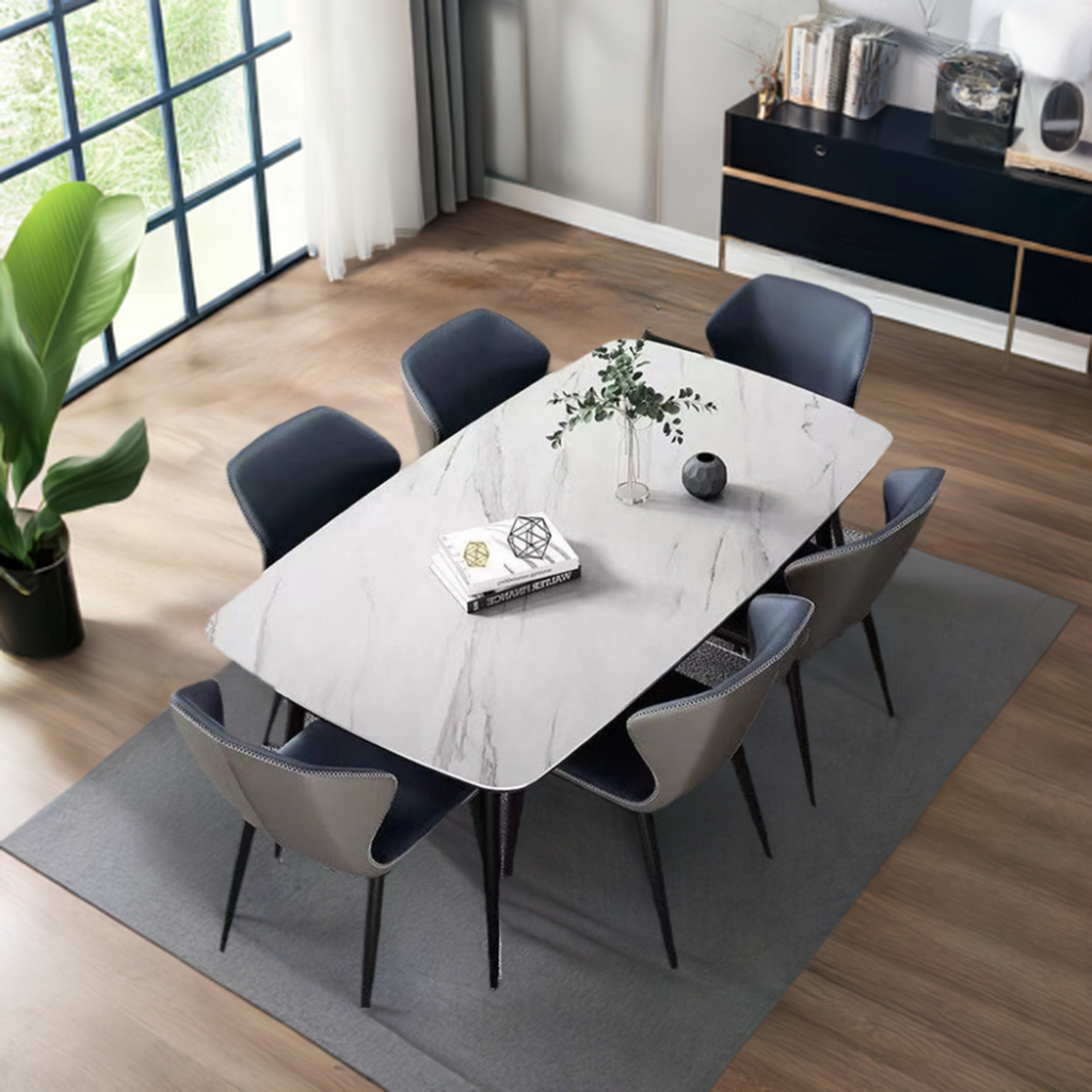 7 PC DINING TABLE SET 