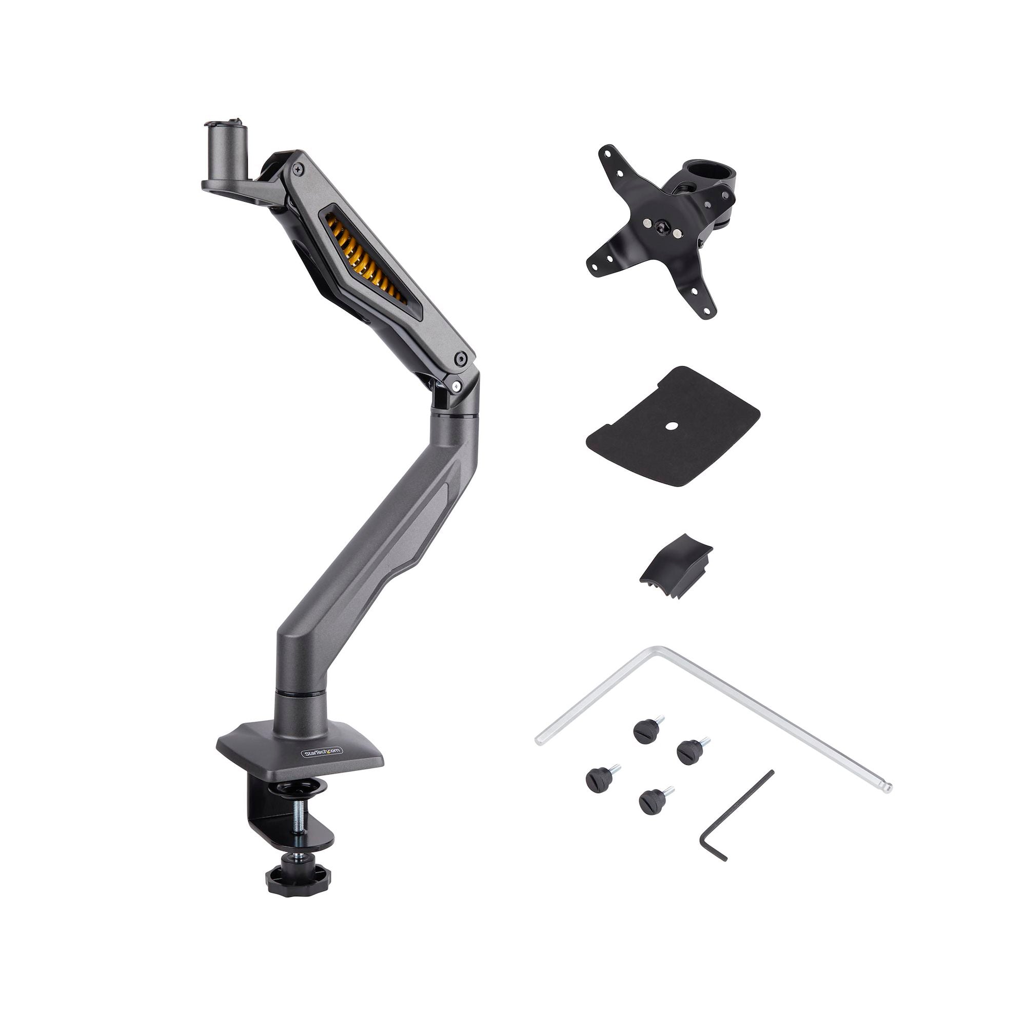 Dual Mechanical Spring Monitor Arms – Supports up to 49” Ultrawide & 32” Displays | Heavy-Duty, Fully Articulating Desk Mount Set 