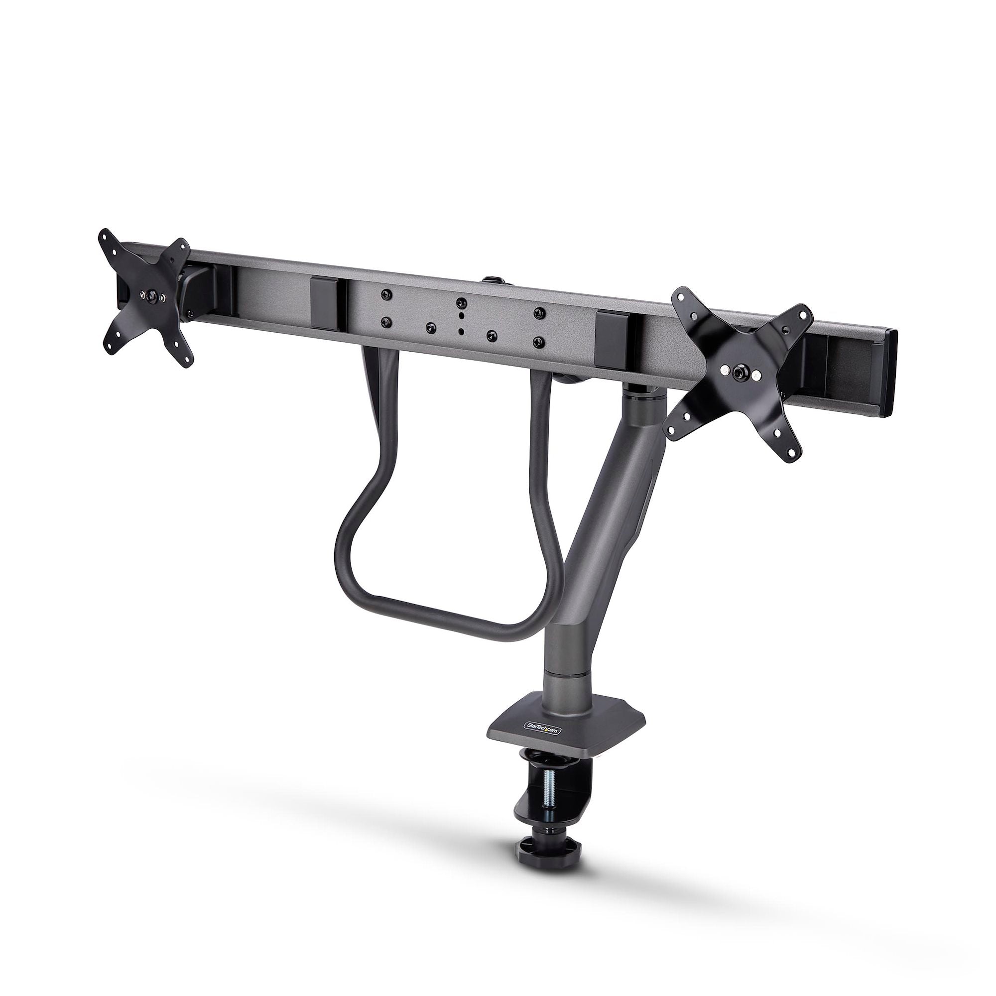 Dual Mechanical Spring Monitor Arms – Supports up to 49” Ultrawide & 32” Displays | Heavy-Duty, Fully Articulating Desk Mount Set 