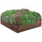 Outsunny Wooden Raised Garden Planter Box: Outdoor Patio Grow Containers for Plants, Flowers & Veggies