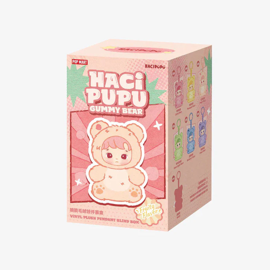 POP MART Hacipupu Gummy Bear Plush Figure (Blind Box) 