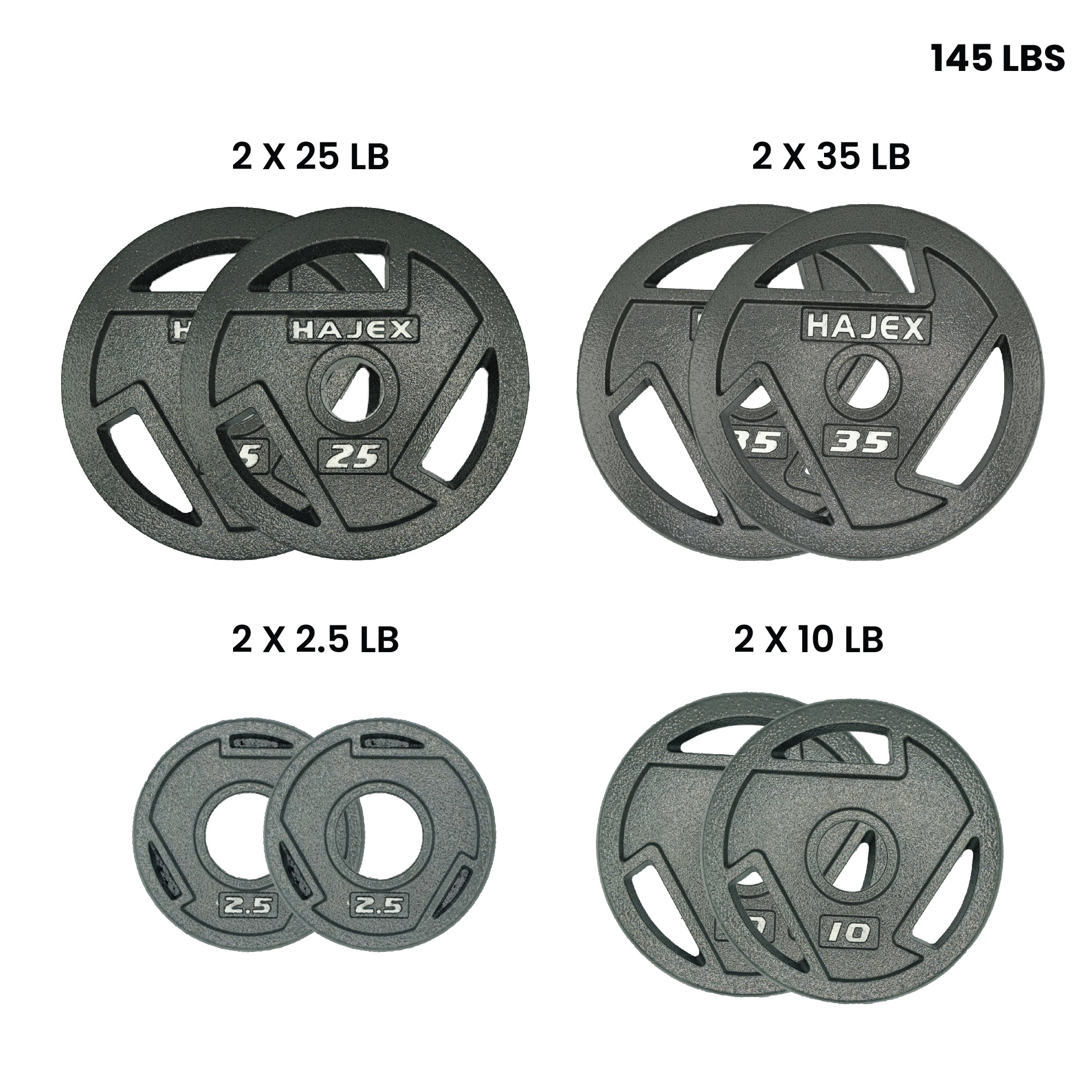 HAJEX Weight Plate Sets 