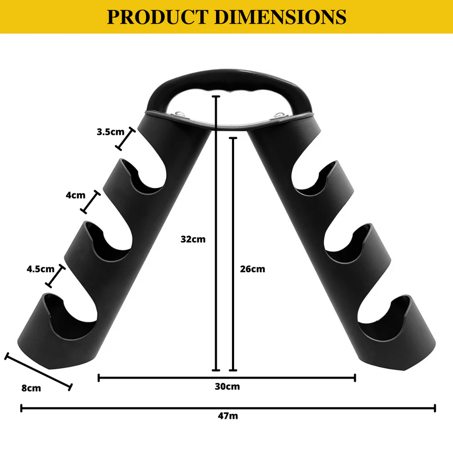 Neoprene Dumbbells Pairs & Sets With Rack 