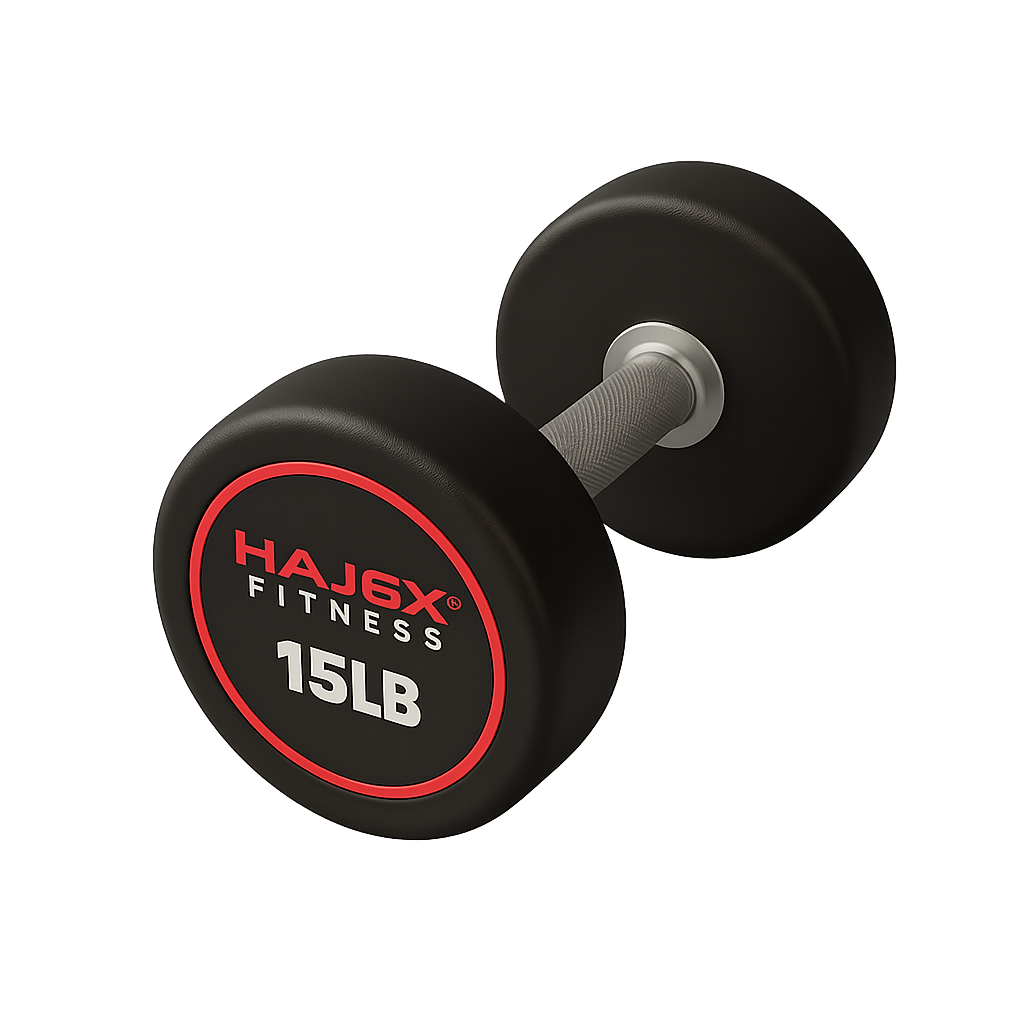 HAJEX Round Dumbbells 5 to 50 LB Set 