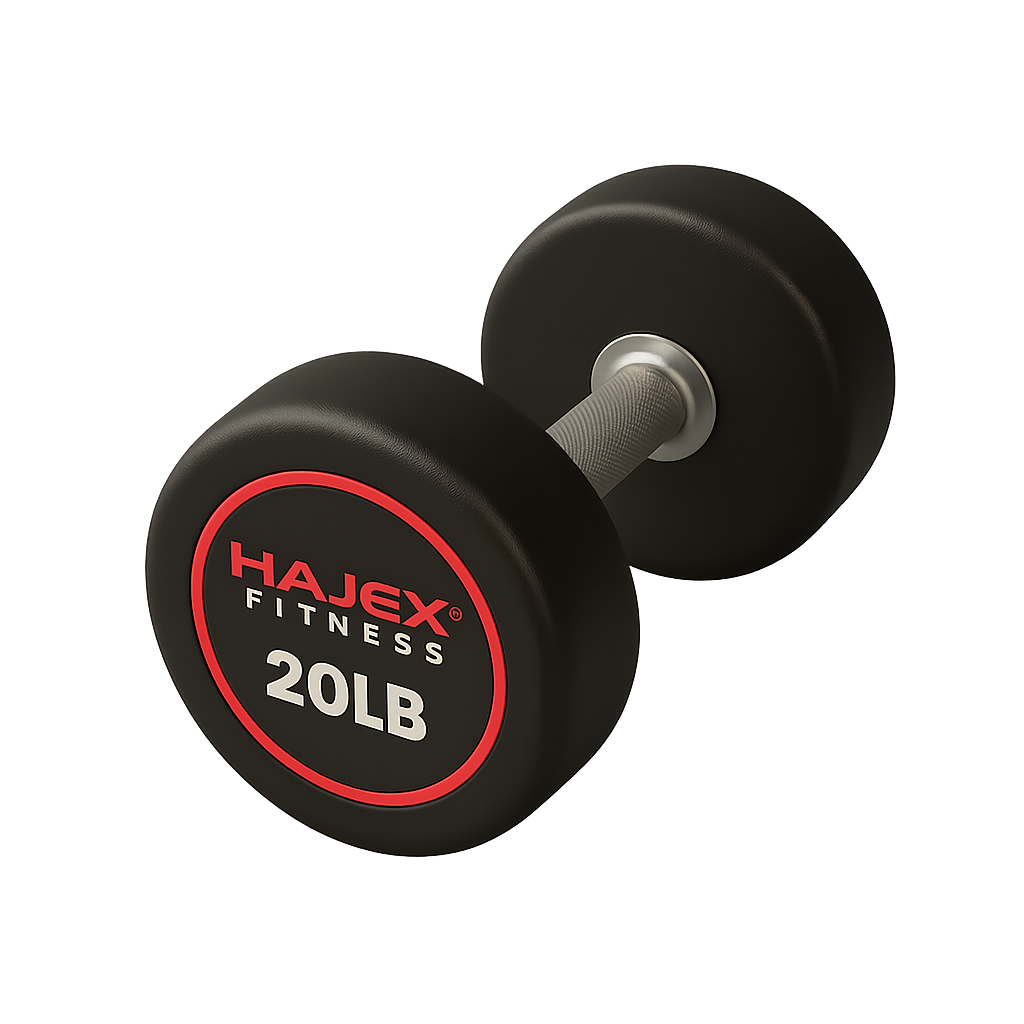 HAJEX Round Dumbbells 5 to 50 LB Set 