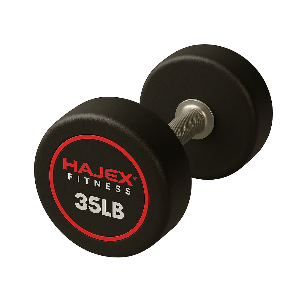 HAJEX Round Dumbbells 5 to 50 LB Set 