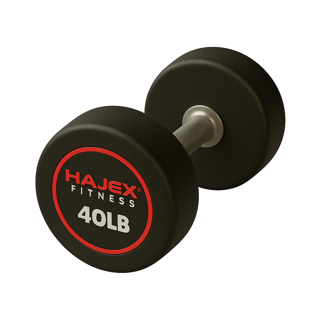 HAJEX Round Dumbbells 5 to 50 LB Set 