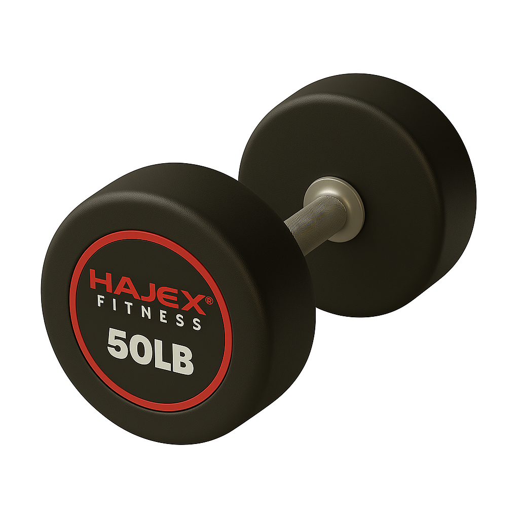 HAJEX Round Dumbbells 5 to 50 LB Set 