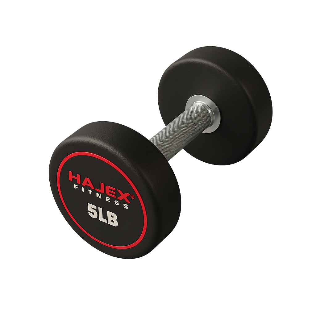 HAJEX Round Dumbbells 5 to 50 LB Set 