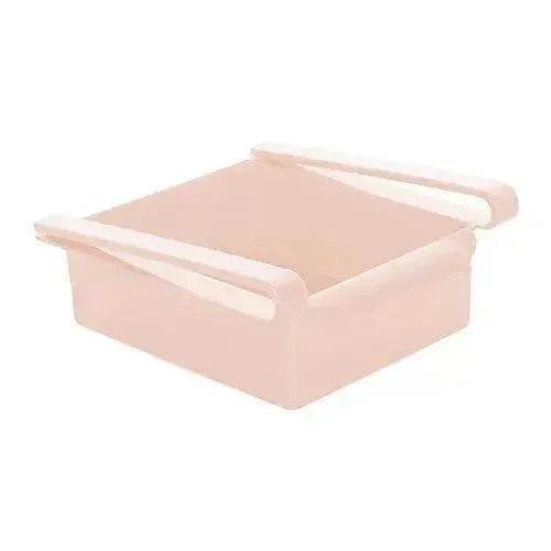 Hanging Plastic Refrigerator Clapboard Storage Rack Kitchen Supplies 