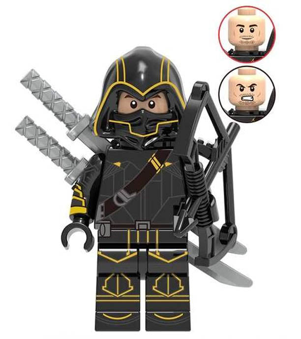 Minifigure - Marvel - Hawkeye with Hood 