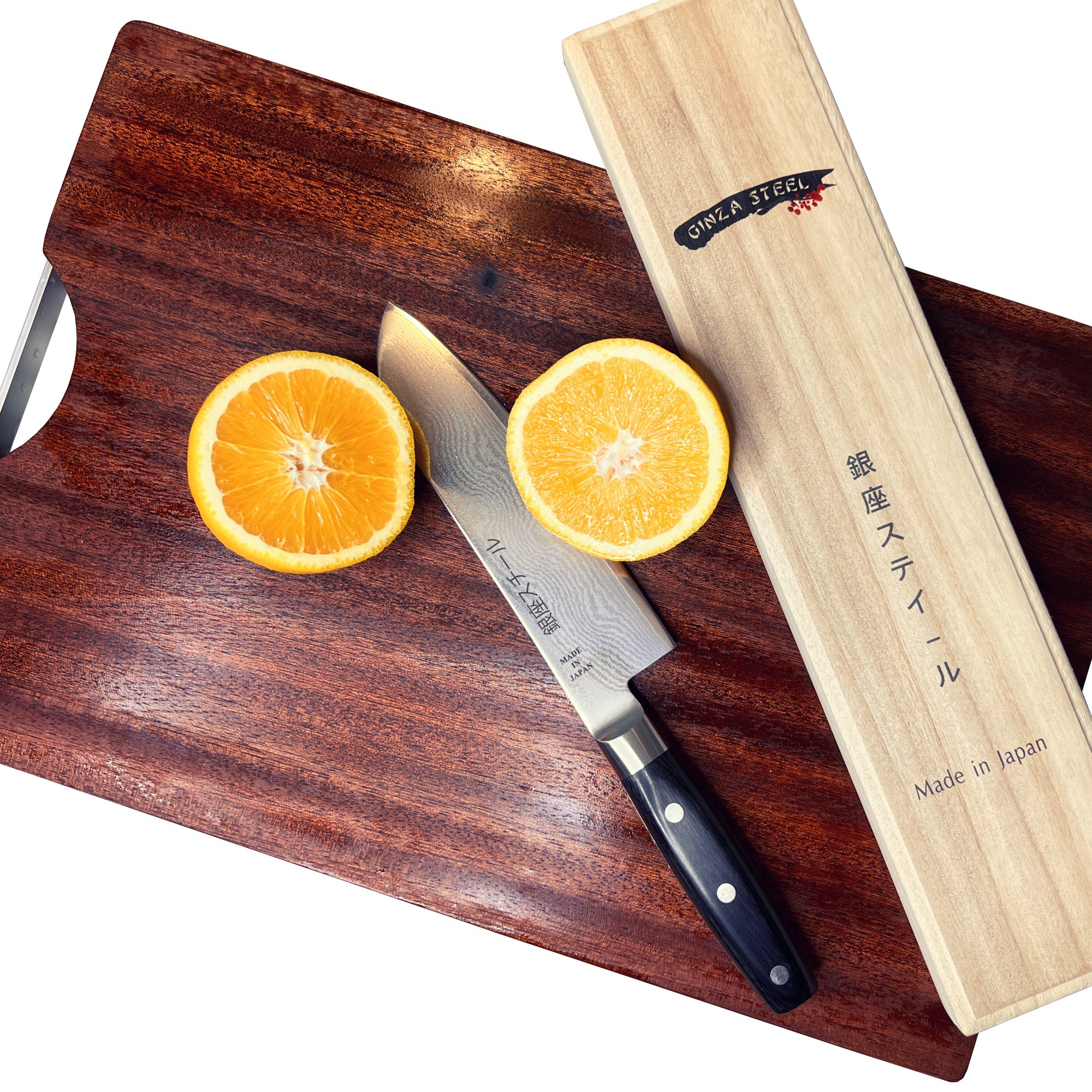 Ginza Pro Cutting Board - Ebony Wood - 50x35x3cm 