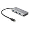 3 Port 10Gbps USB C Hub with SD Card Reader - 3x USB-A & 1x SD Slot - Portable USB 3.2 Gen 2 Type C Adapter Hub - Laptop Hub - USB Bus Powered - Thunderbolt 3 Compatible - TAA